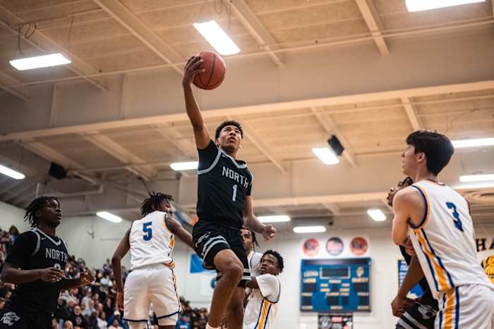 Gahanna Lincoln vs Pickerington Central boys basketball 0217223 Gabe Haferman36